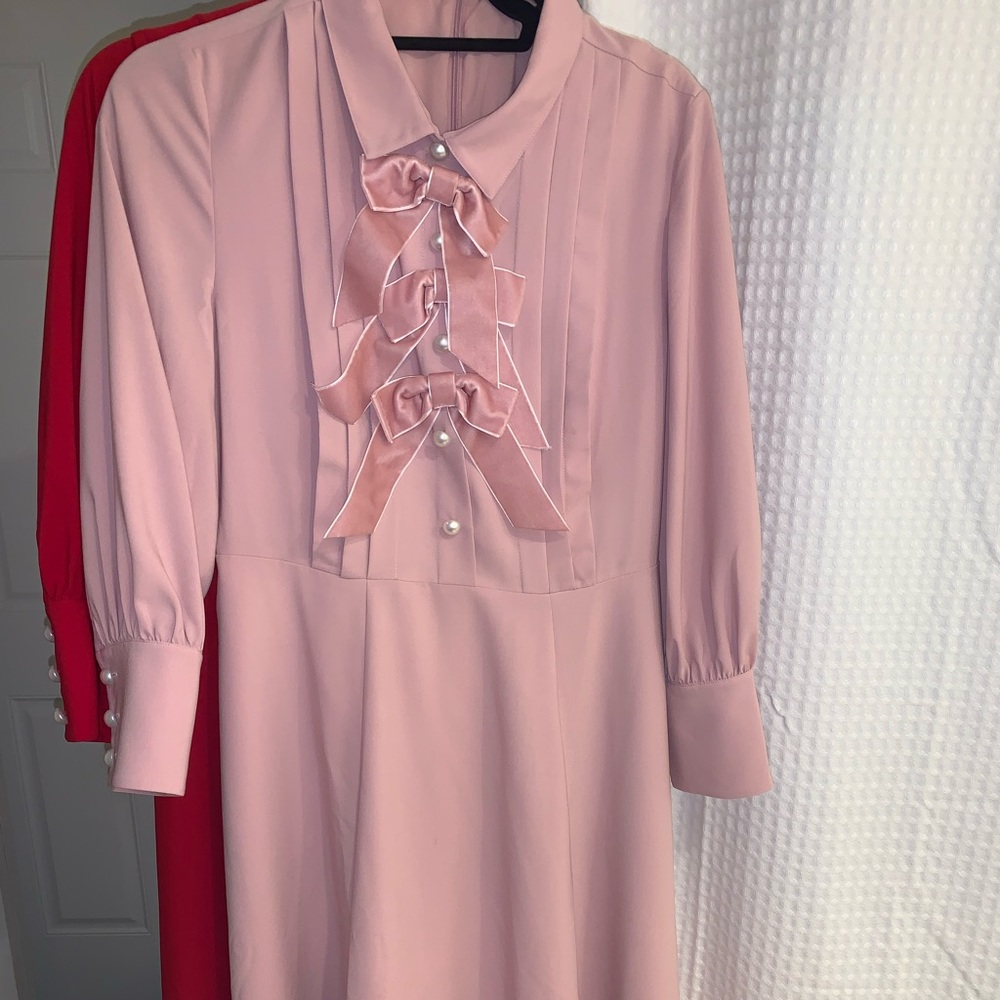 Halogen x Atlantic-Pacific Bow Dress